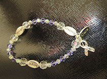 Epilepsy awareness bracelet raffle item