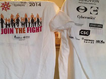 Check out the official National Epilepsy Walk T-shirts