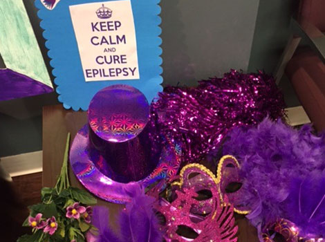 Morristown NEREG office all decked out for epilepsy day