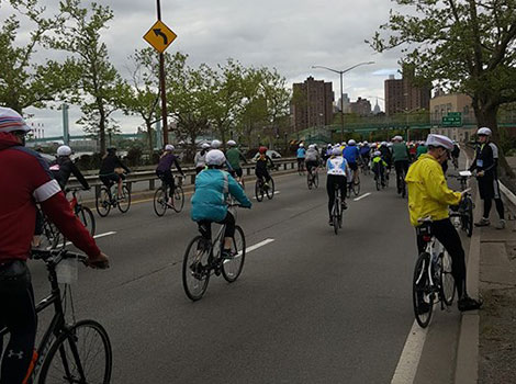 NYC ride across all 5 boroughs
