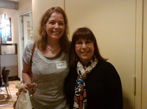 Debbie of the Anita Kaufman foundation and Dr. Lorna Myers