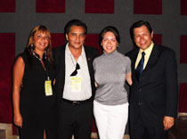 Dr. Bonafina, Prof. Tellez, Karla Montoya, Mtro. Manuel 