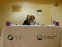 Epilepsy information booth