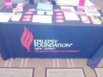Epilepsy Foundation of New Jersey booth