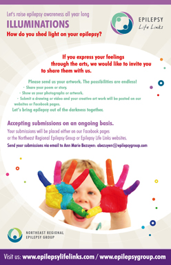 Let's raise epilepsy awareness all year long