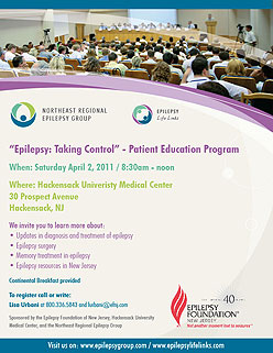 Epilepsy: Taking Control - PATIENT EDUCATION CONFERENCE