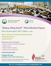 Epilepsy: Taking Control - PATIENT EDUCATION CONFERENCE